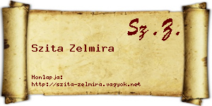 Szita Zelmira névjegykártya